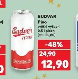 Kaufland Pivo budvar nabídka
