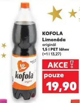 Kaufland Kofola nabídka