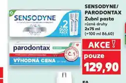 Kaufland Sensodyne zubní pasta nabídka
