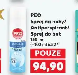 Kaufland Peo sprej do bot nabídka