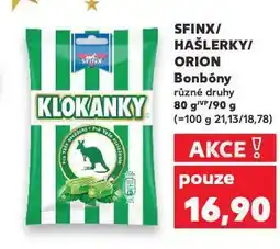 Kaufland Orion bonbóny nabídka