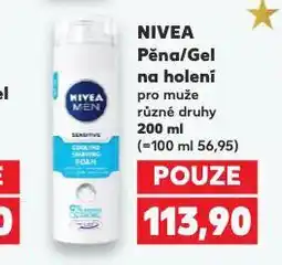 Kaufland Nivea pěna na holení nabídka