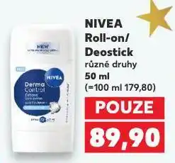 Kaufland Nivea roll-on nabídka