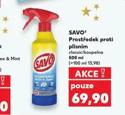 Kaufland Savo prostředek proti plísním nabídka