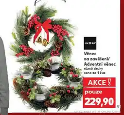 Kaufland Adventní věnec nabídka