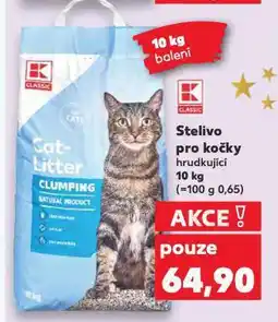 Kaufland Stelivo pro kočky nabídka