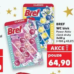 Kaufland Bref wc blok nabídka
