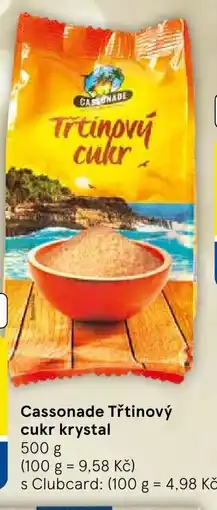 Tesco Cassonade Třtinový cukr krystal nabídka