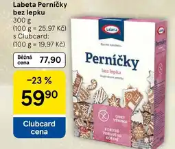 Tesco Labeta Perníčky bez lepku nabídka