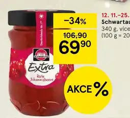 Tesco Schwartau Džem nabídka