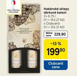 Tesco Habánské sklepy dárkové balení nabídka