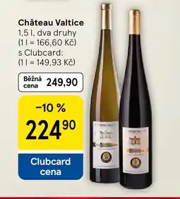 Tesco Château Valtice nabídka