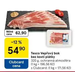 Tesco Tesco Vepřový bok bez kosti plátky nabídka
