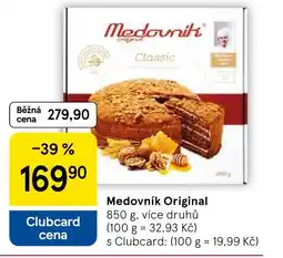 Tesco Medovník Original nabídka