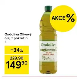 Tesco Ondoliva Olivový olej z pokrutin nabídka