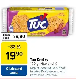 Tesco Tuc Krekry nabídka