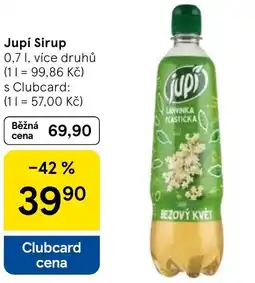 Tesco Jupí Sirup nabídka