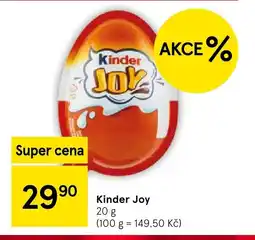 Tesco Kinder Joy nabídka