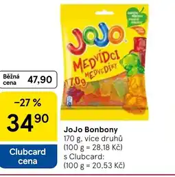 Tesco JoJo Bonbony nabídka