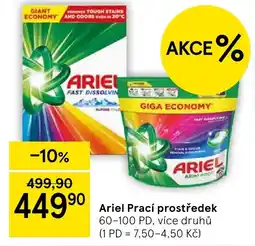 Tesco ARIEL Prací prostředek nabídka