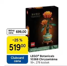Tesco LEGO® Botanicals 10368 Chryzantéma nabídka