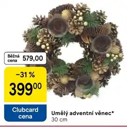 Tesco Umělý adventní věnec nabídka