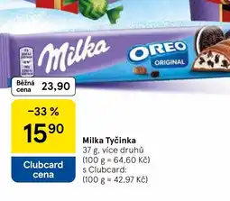 Tesco Milka Tyčinka nabídka