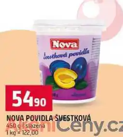 Terno NOVA POVIDLA ŠVESTKOVÁ 450 g nabídka