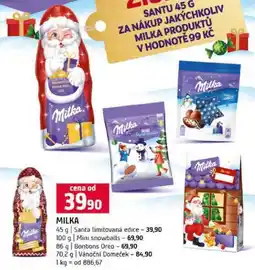 Terno MILKA 45-100 g nabídka