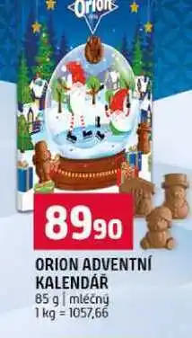 Terno ORION ADVENTNÍ KALENDÁŘ 85 g nabídka