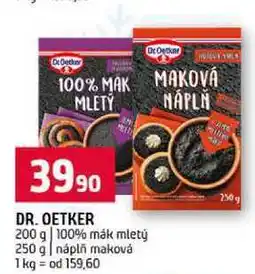 Terno DR. OETKER 200-250 g nabídka
