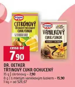 Terno DR. OETKER TŘTINOVÝ CUKR OCHUCENÝ 8-15 g nabídka