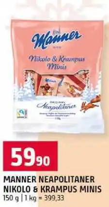 Terno MANNER NEAPOLITANER NIKOLO & KRAMPUS MINIS 150 g nabídka