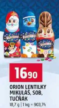 Terno ORION LENTILKY MIKULÁŠ, SOB, TUČŇÁK 18,7 g nabídka