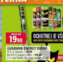 Terno GUARANA ENERGY DRINK 0,5 l nabídka