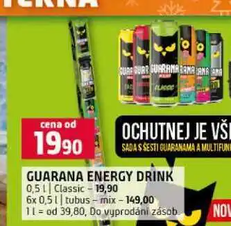 Terno GUARANA ENERGY DRINK 0,5 l nabídka