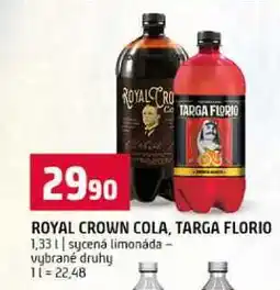 Terno ROYAL CROWN COLA, TARGA FLORIO 1,33 l nabídka