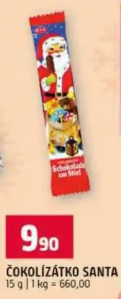 Terno ČOKOLÍZÁTKO SANTA 15 g nabídka