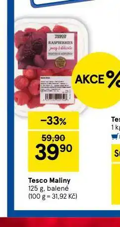 Tesco Maliny nabídka