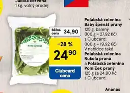 Tesco Rukola praná nabídka
