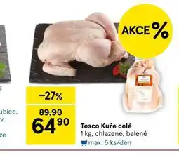 Tesco Kuře celé nabídka