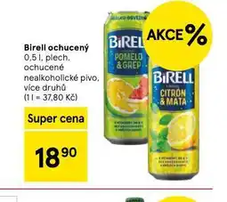 Tesco Birell ochuceneý nabídka