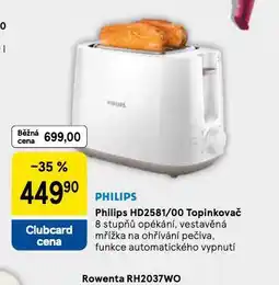 Tesco Philips topinkovač nabídka