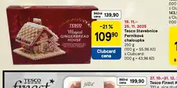Tesco Stavebnice perníková chaloupka nabídka