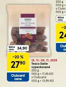Tesco Datle vypeckované nabídka