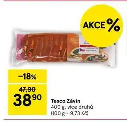 Tesco Závin nabídka