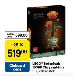 Tesco Lego botanicals nabídka