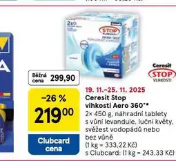 Tesco Ceresit stop vlhkosti aero 360 nabídka
