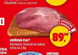 Penny Market Vepřová plec nabídka