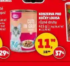 Penny Market Louisa konzerva pro kočky nabídka